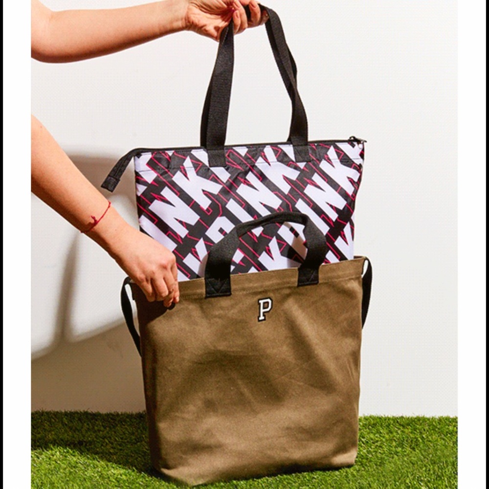 Victoria’s Secret PINK cooler tote bag 2 in 1 Victoria’s Secret bag pink bag